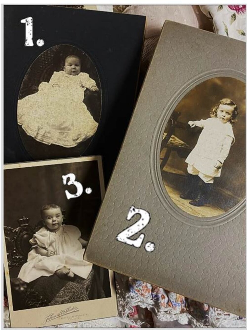 Antique 1920's Baby Photos Authentic not Copies